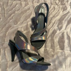 Calvin Klein Iridescent Sandal Heels